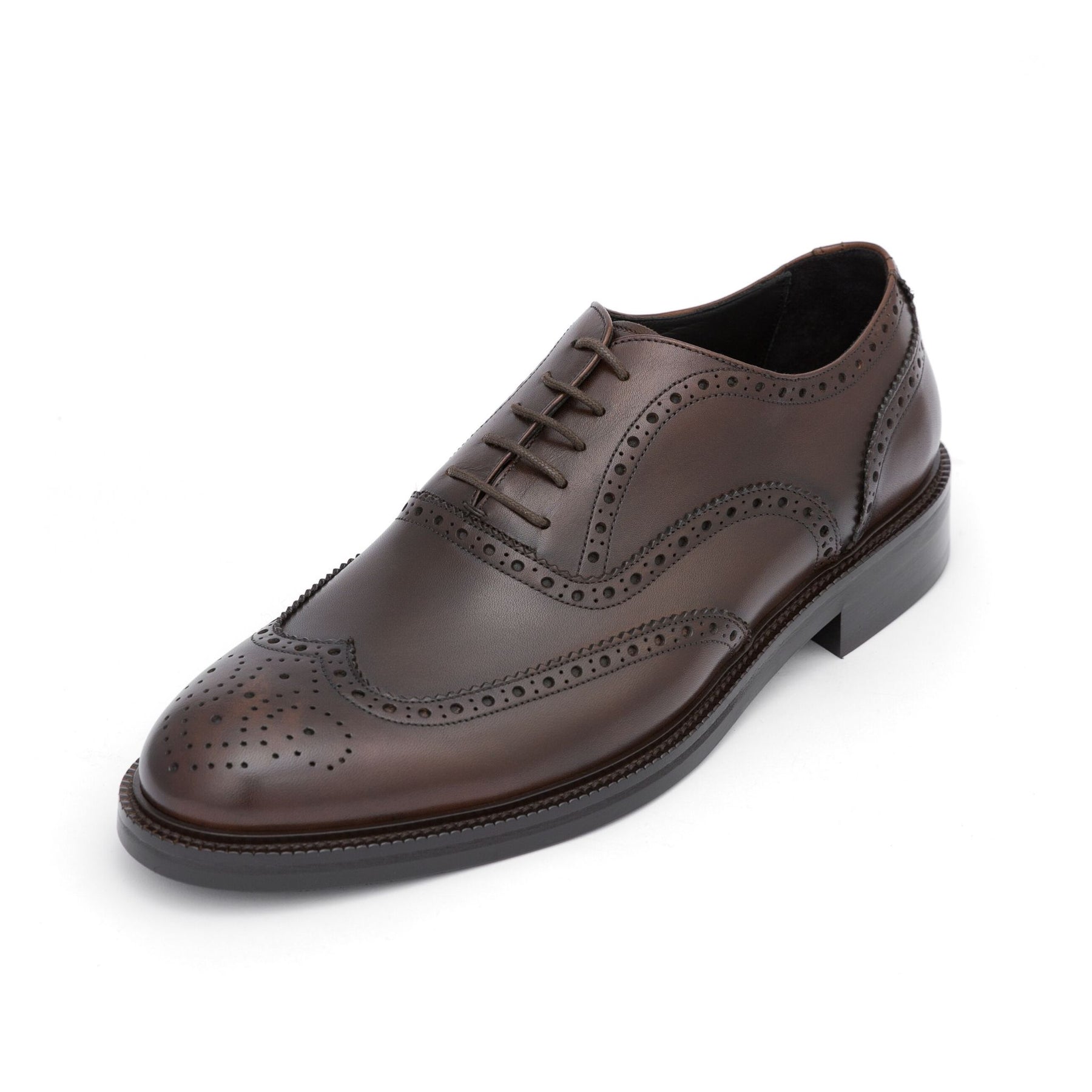 Kensington Oxford Brogue Shoes | Brown