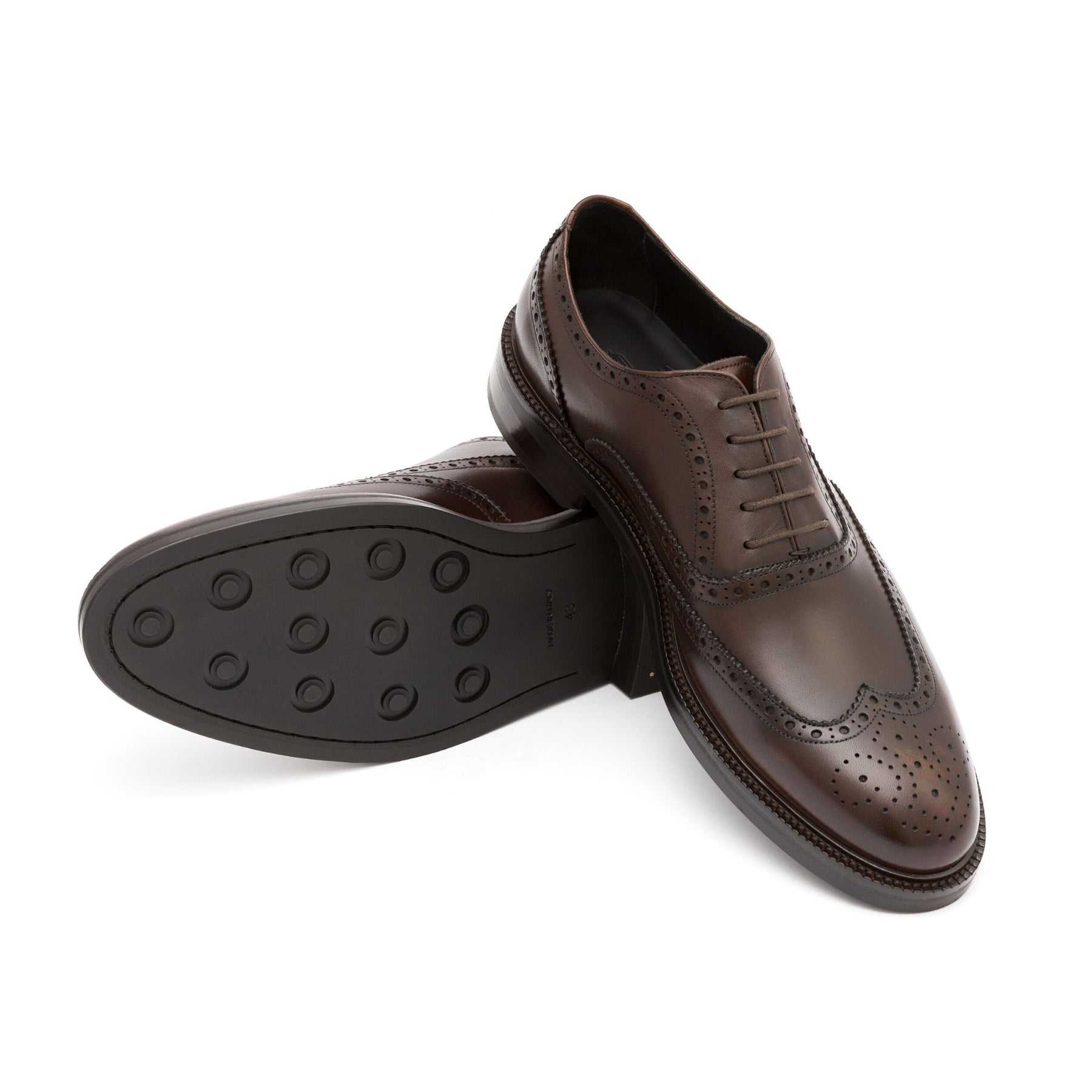 Kensington Oxford Brogue Shoes | Brown