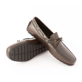 Prominence Leather Moccasin | Dark Brown