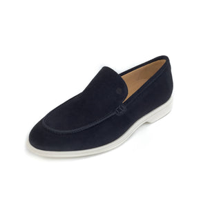 Aspen Suede Loafer | Navy