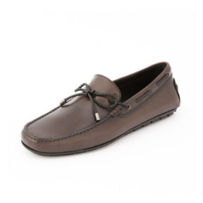 Influence Leather Moccasin | Dark Brown