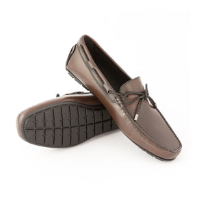 Influence Leather Moccasin | Dark Brown