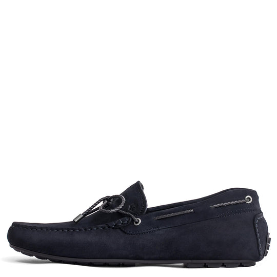 Influence Nubuck Moccasin | Dark Blue