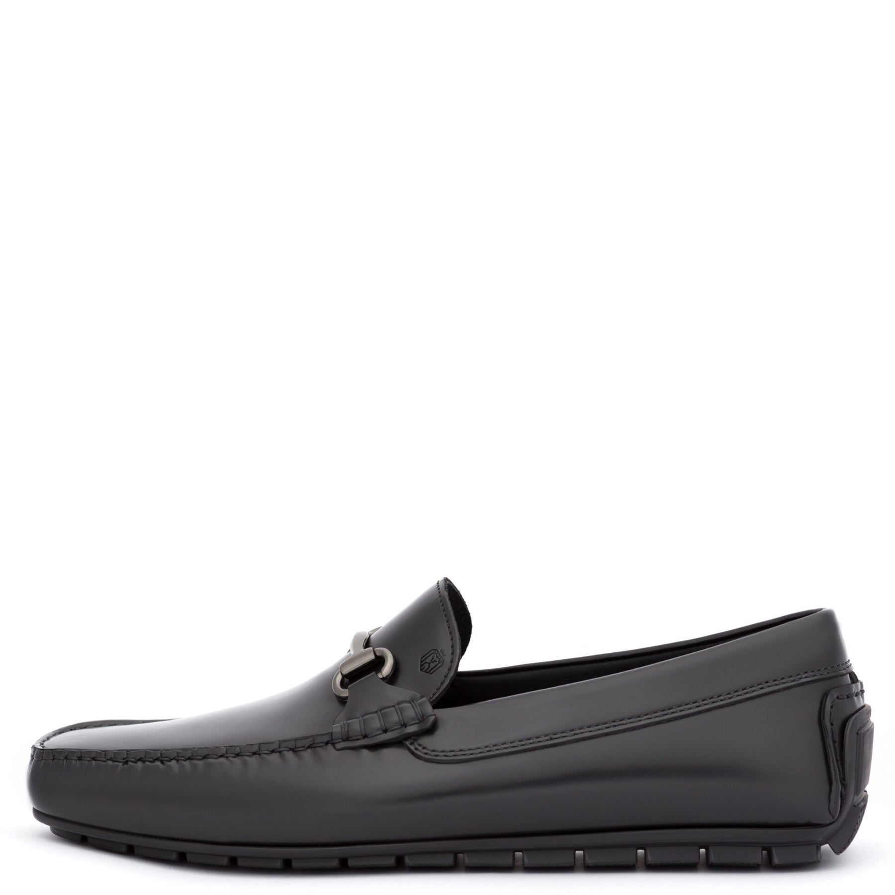 Bold Leather Moccasin | Black